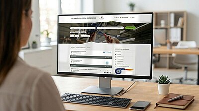 Die aktuelle Startseite des Fachkräfteportals Erzgebirge.