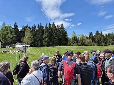 Fachexkursion in Reitzenhain.