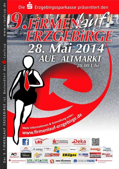 Firmenlauf Aue 2014