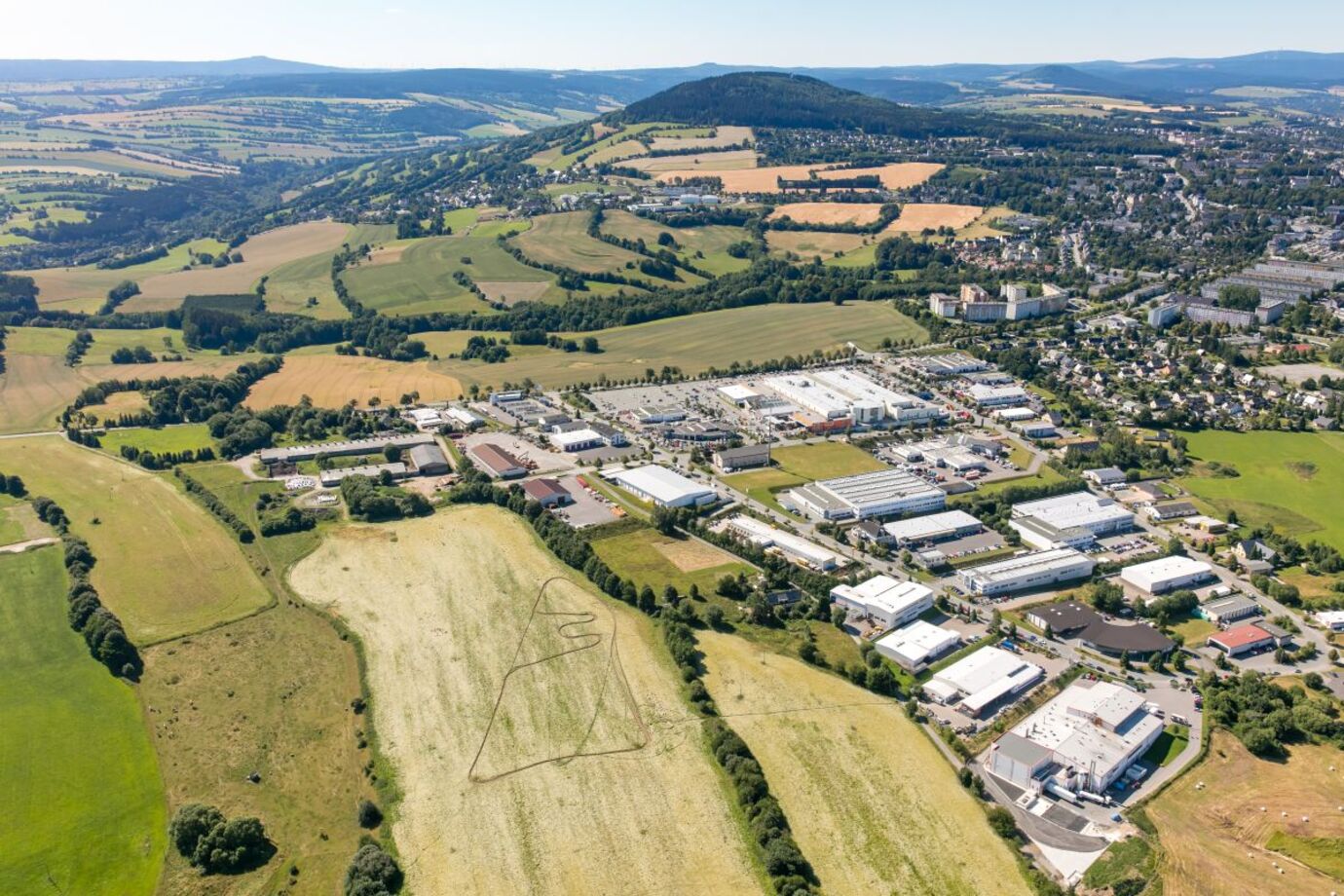 Gewerbegebiet Annaberg-Buchholz / © Peter Schubert