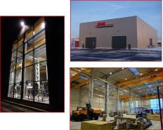 Die neue Produktionshalle der Multi Industrieanlagen GmbH steht im Gewerbegebiet Aue/Alberoda.